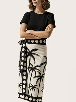 Falda Pareo Cocora Beige