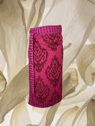 Falda Pareo Damask Uva