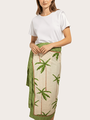 Falda Pareo Palmeras