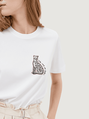 Camiseta Leopardo + amor