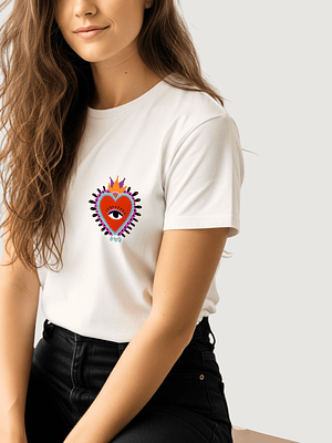 Camiseta Corazón talismán