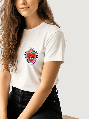 Camiseta Corazón talismán