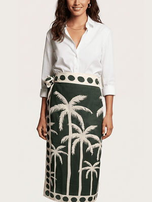 Falda Pareo Cocora Verde