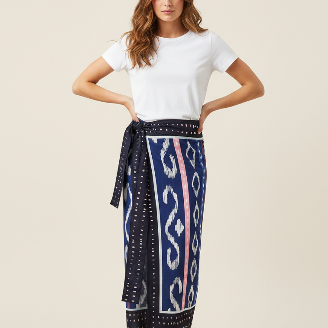 Falda Pareo Ikat 2