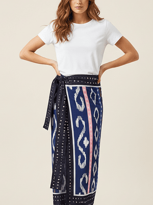Falda Pareo Ikat