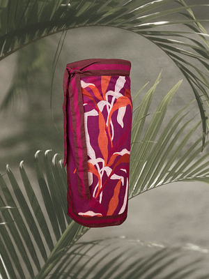 Falda Pareo Hojas Tropicales