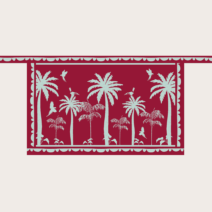 Falda Pareo Guacamayas 3