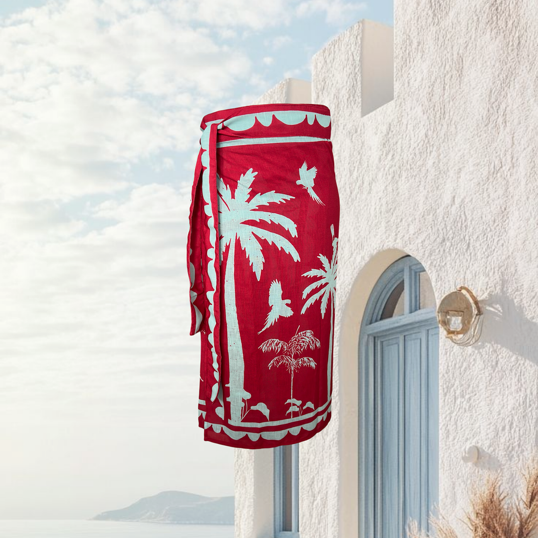 Falda Pareo Guacamayas 1