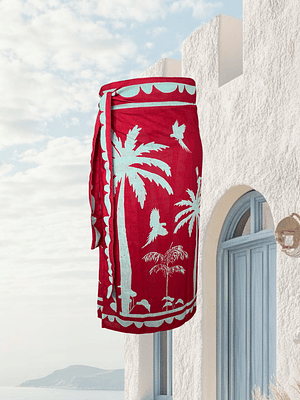 Falda Pareo Guacamayas