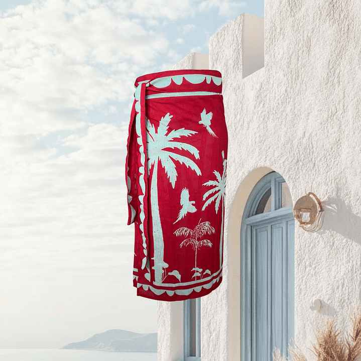 Falda Pareo Guacamayas 1