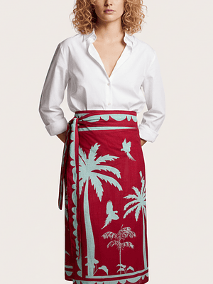 Falda Pareo Guacamayas