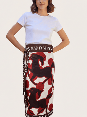 Falda Pareo Caballos