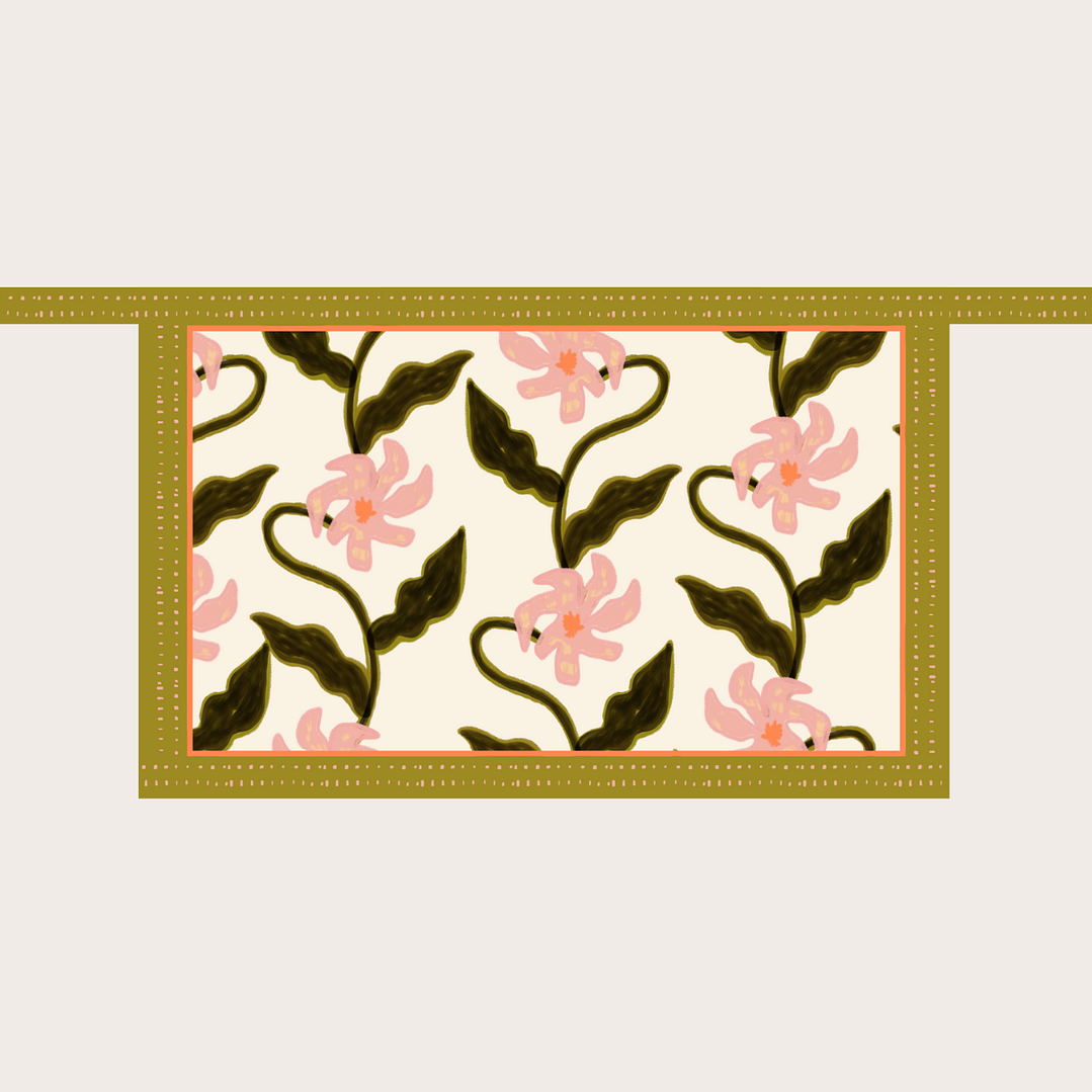 Falda Pareo Flores 3