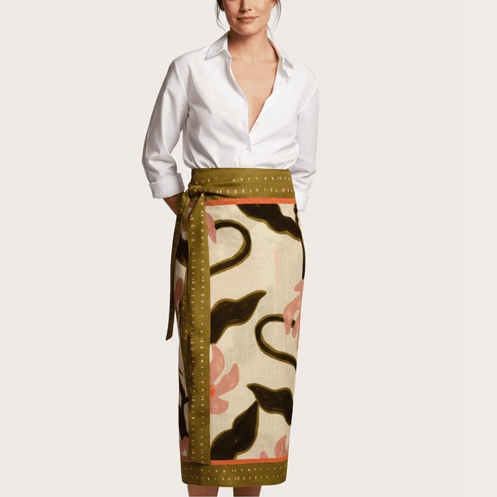 Falda Pareo Flores 2