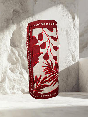 Falda Pareo Selva Roja