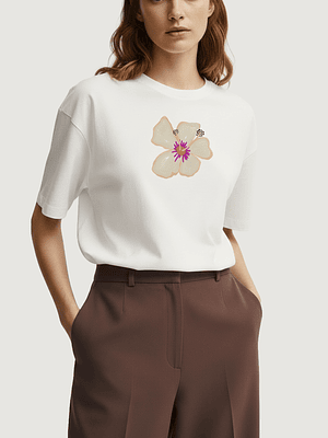 Camiseta Flor