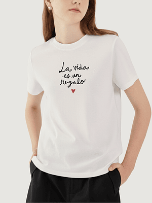 Camiseta La vida es un regalo
