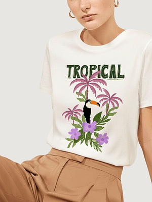 Camiseta Tropical