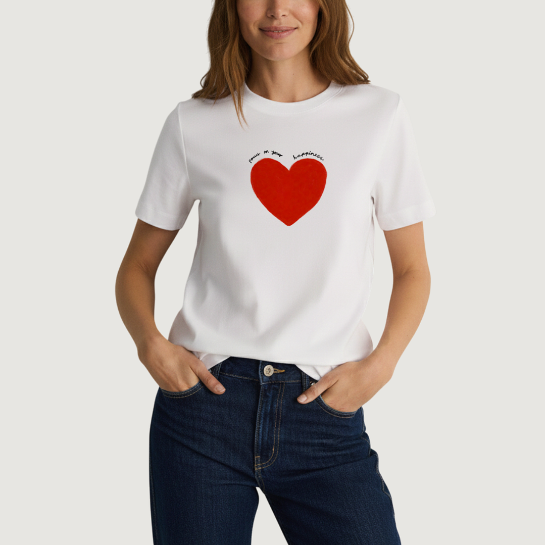 Camiseta Focus on your happiness 1