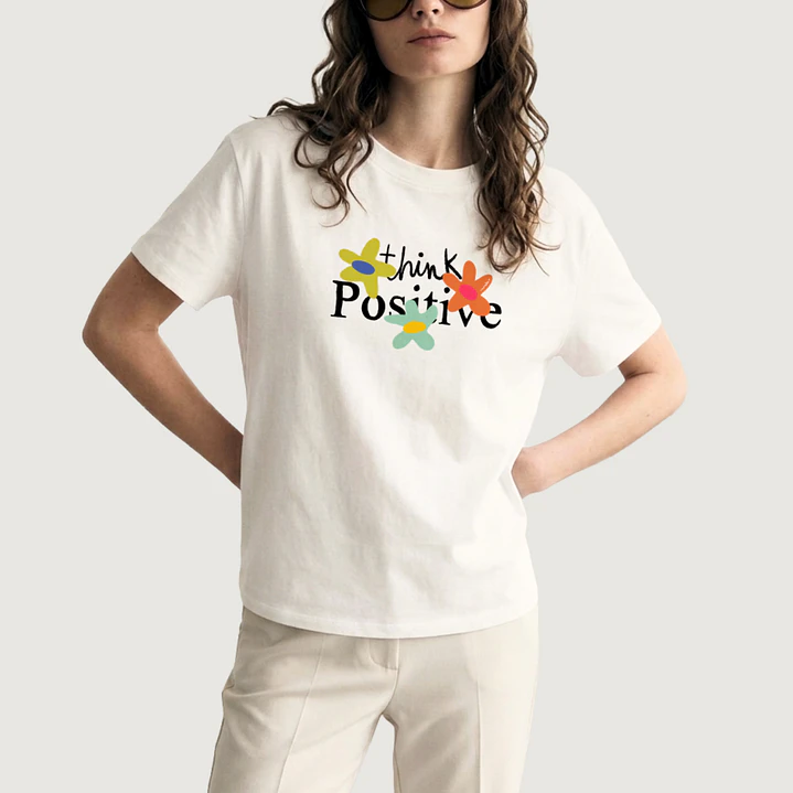 Camiseta Think Positive 1