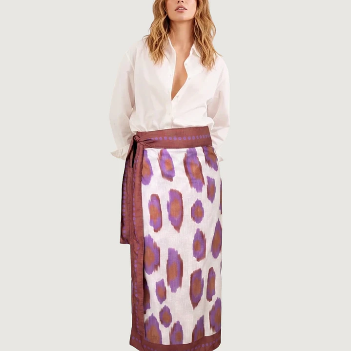 Falda Pareo Feroz Beige 2