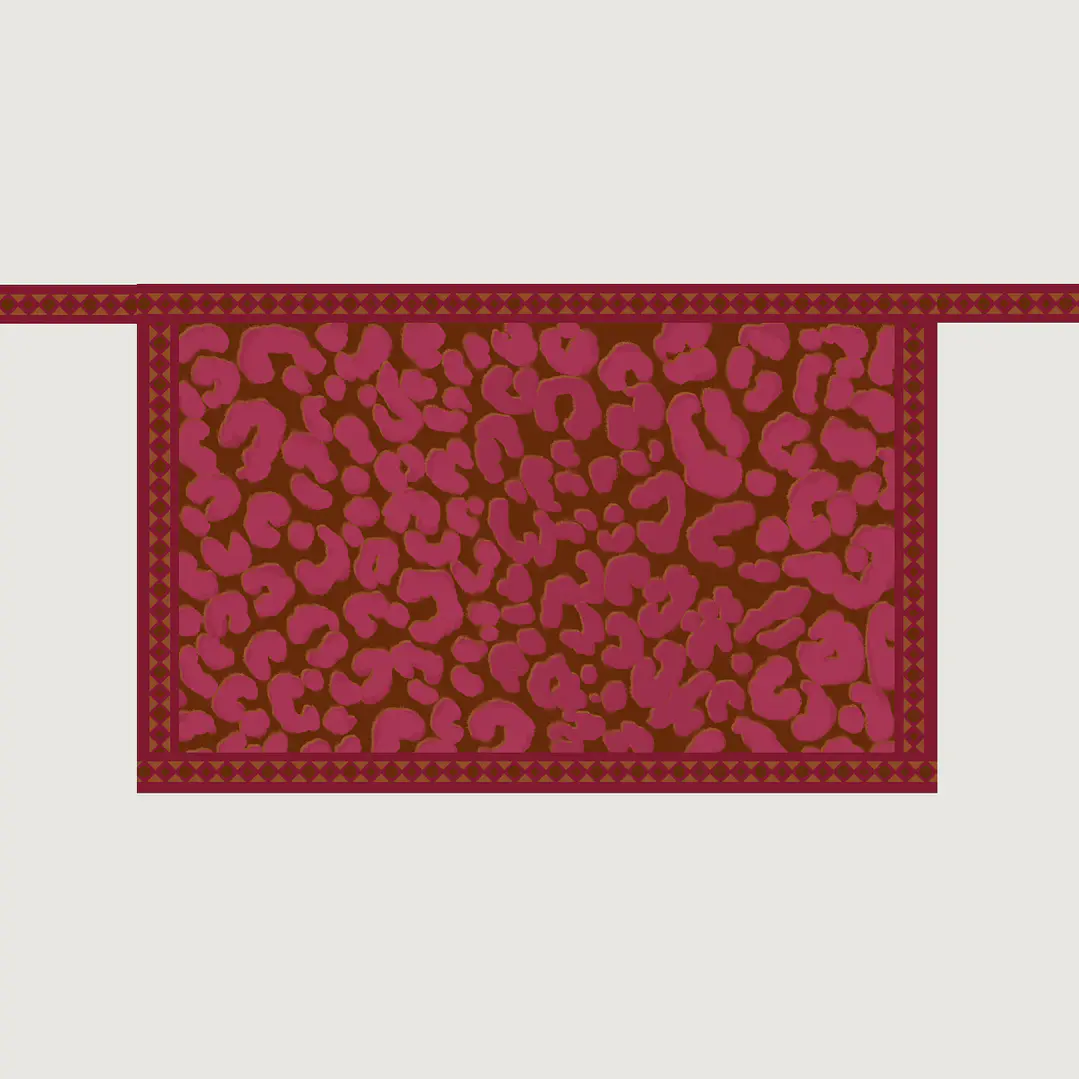 Falda Pareo Wild Burgundy 3