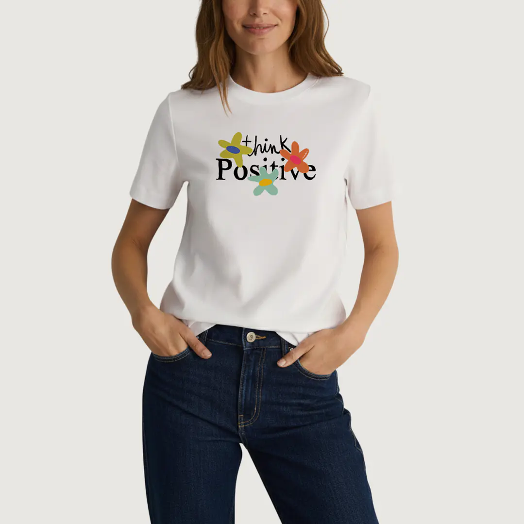 Camiseta Think Positive 1