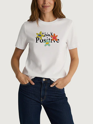 Camiseta Think Positive