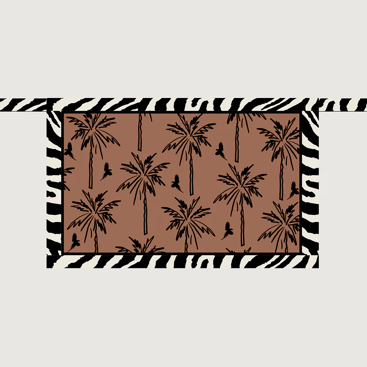 Falda Pareo Huella tropical 3