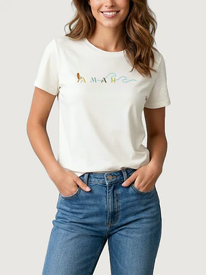 Camiseta A mar