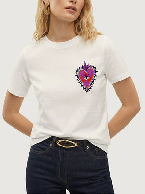 Camiseta Corazón de la suerte
