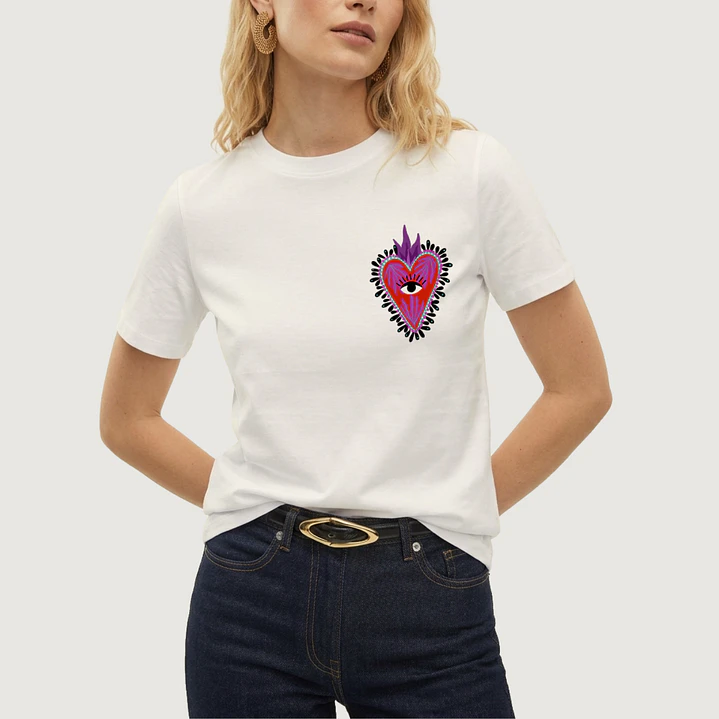 Camiseta Corazón de la suerte 1