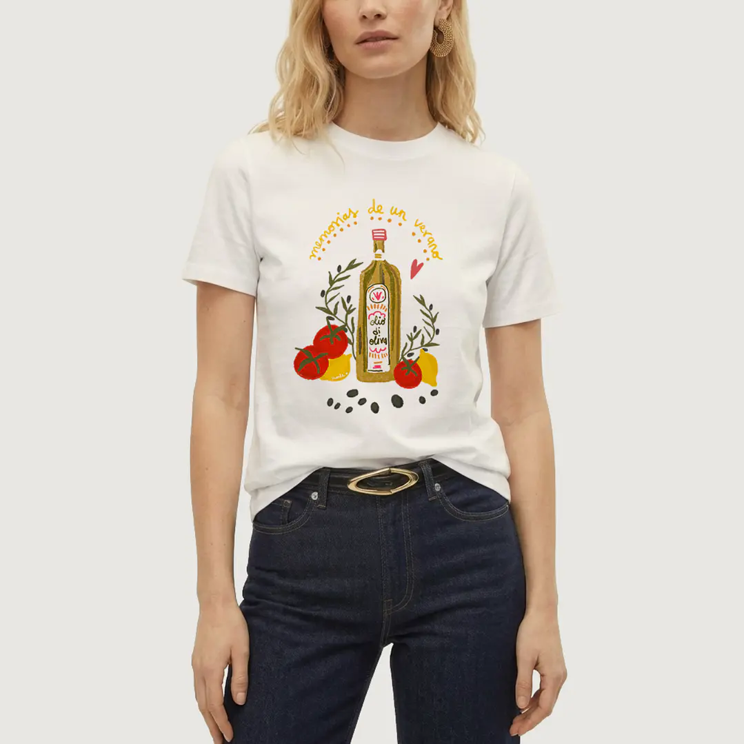 Camiseta Olio di oliva 1