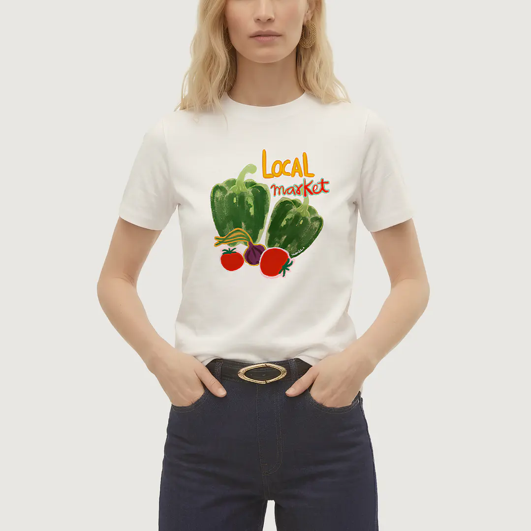 Camiseta Local market 1