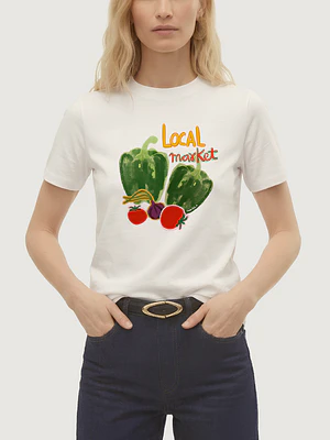 Camiseta Local market