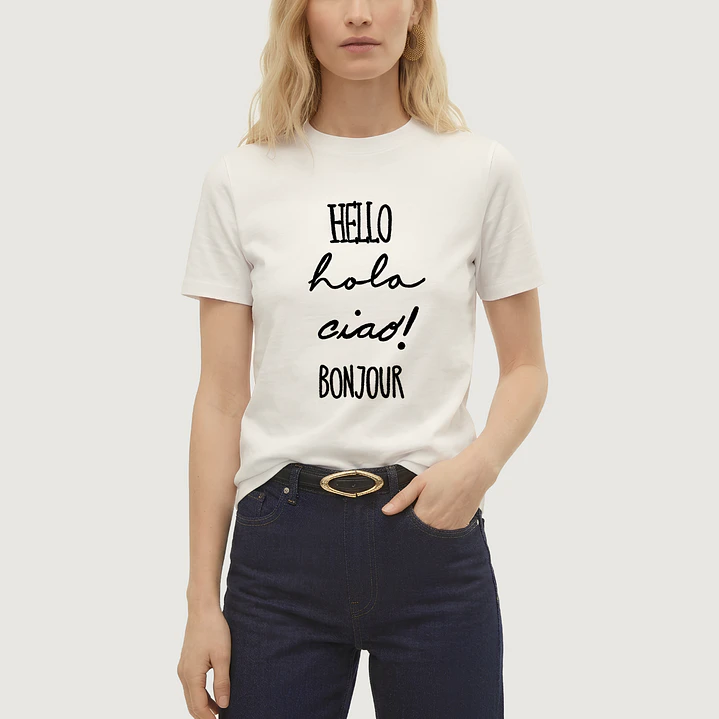Camiseta Hello 1