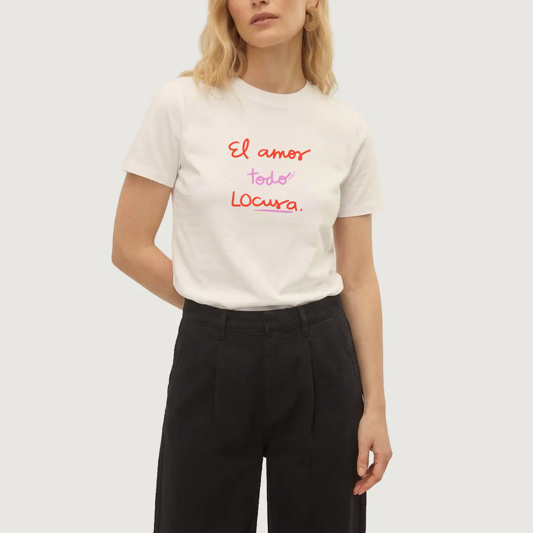 Camiseta El amor todo LOcura 1