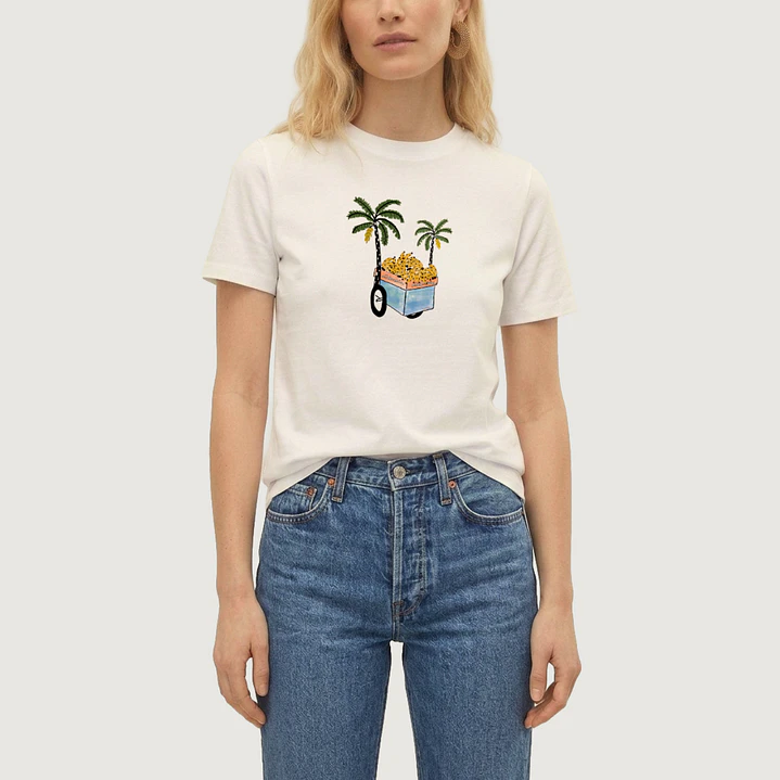 Camiseta Carrito bananos 1