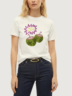 Camiseta Agua de coco