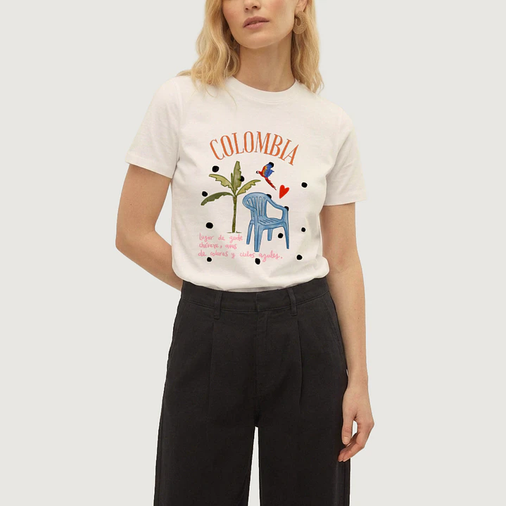 Camiseta Colombia chévere 1