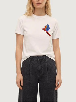 Camiseta Guacamaya roja