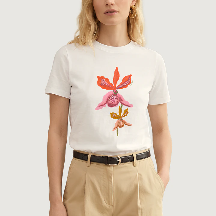 Camiseta Orquídeas 1