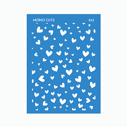 SilkScreen 012 - Collage Corazones