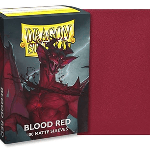 Dragon Shield Standard Matte Blood Red