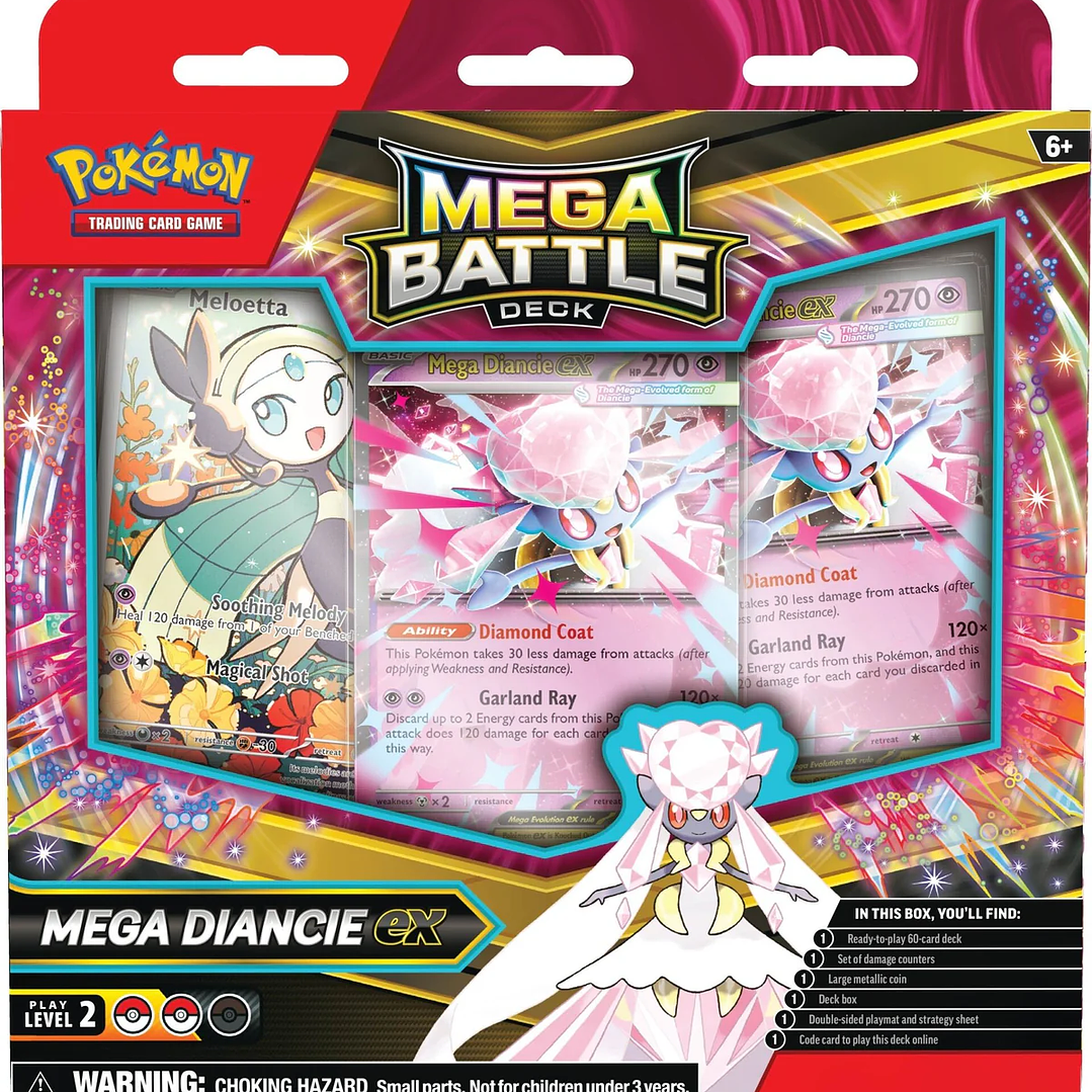 Mega Battle Deck - Mega Diancie ex Inglés 1