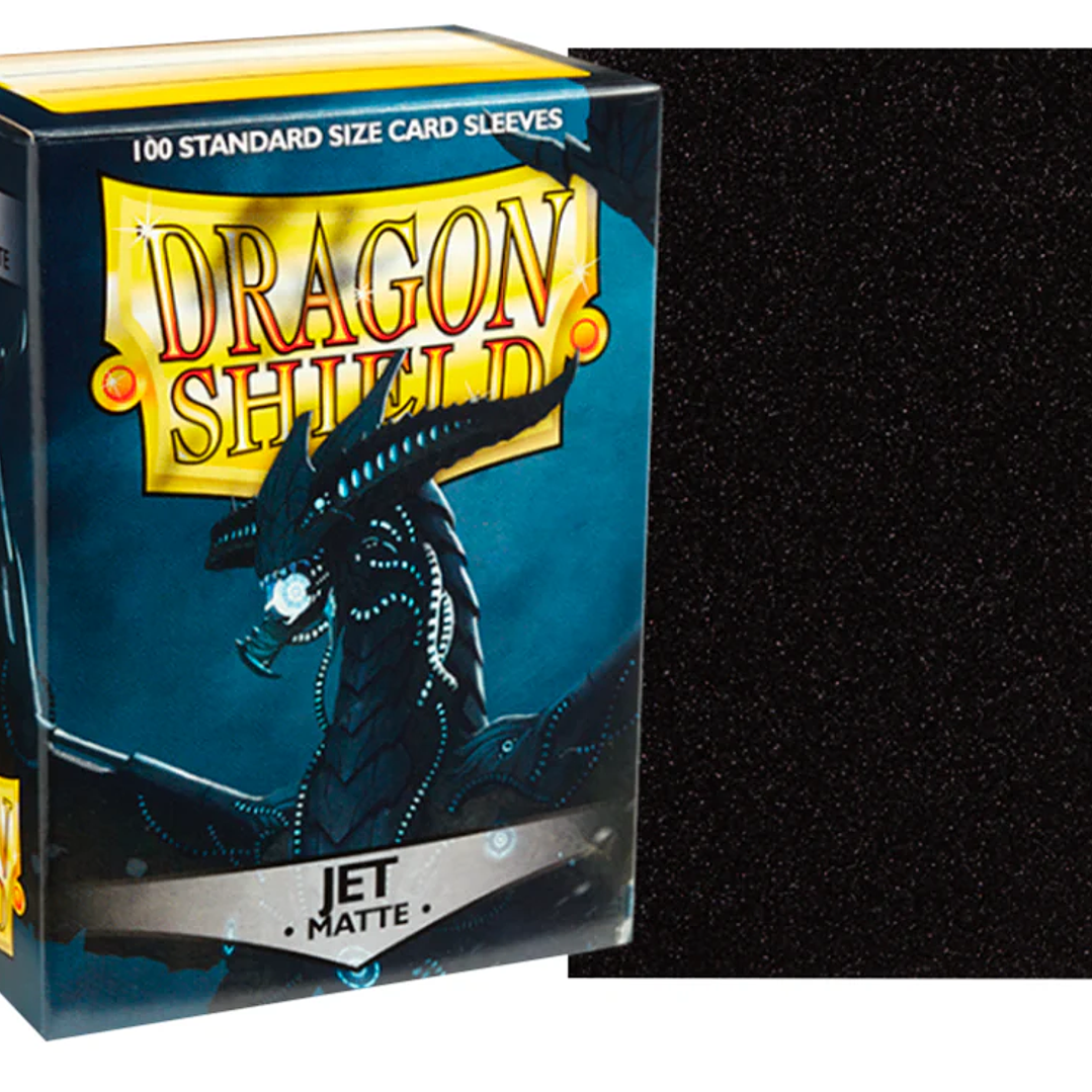Protectores Dragon Shield Standard Matte Jet 1
