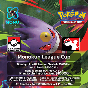 Monokun League Cup 07 de Diciembre 2025