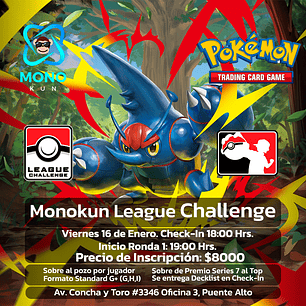 Monokun League Challenge - Enero