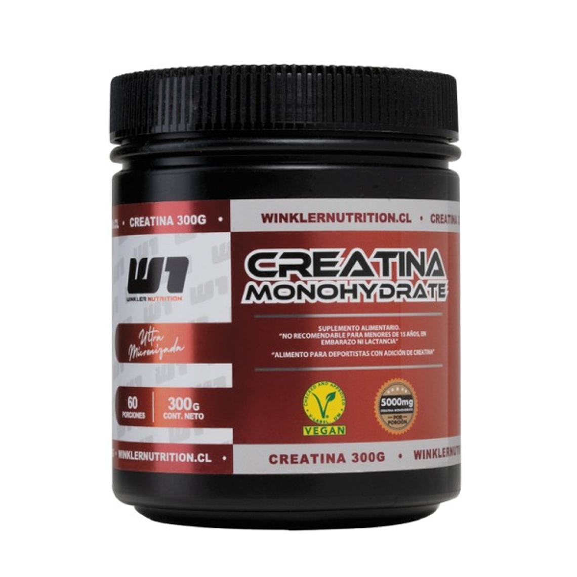 Creatina Monohidrato 300 g (60 servicios) – Winkler Nutrition 1