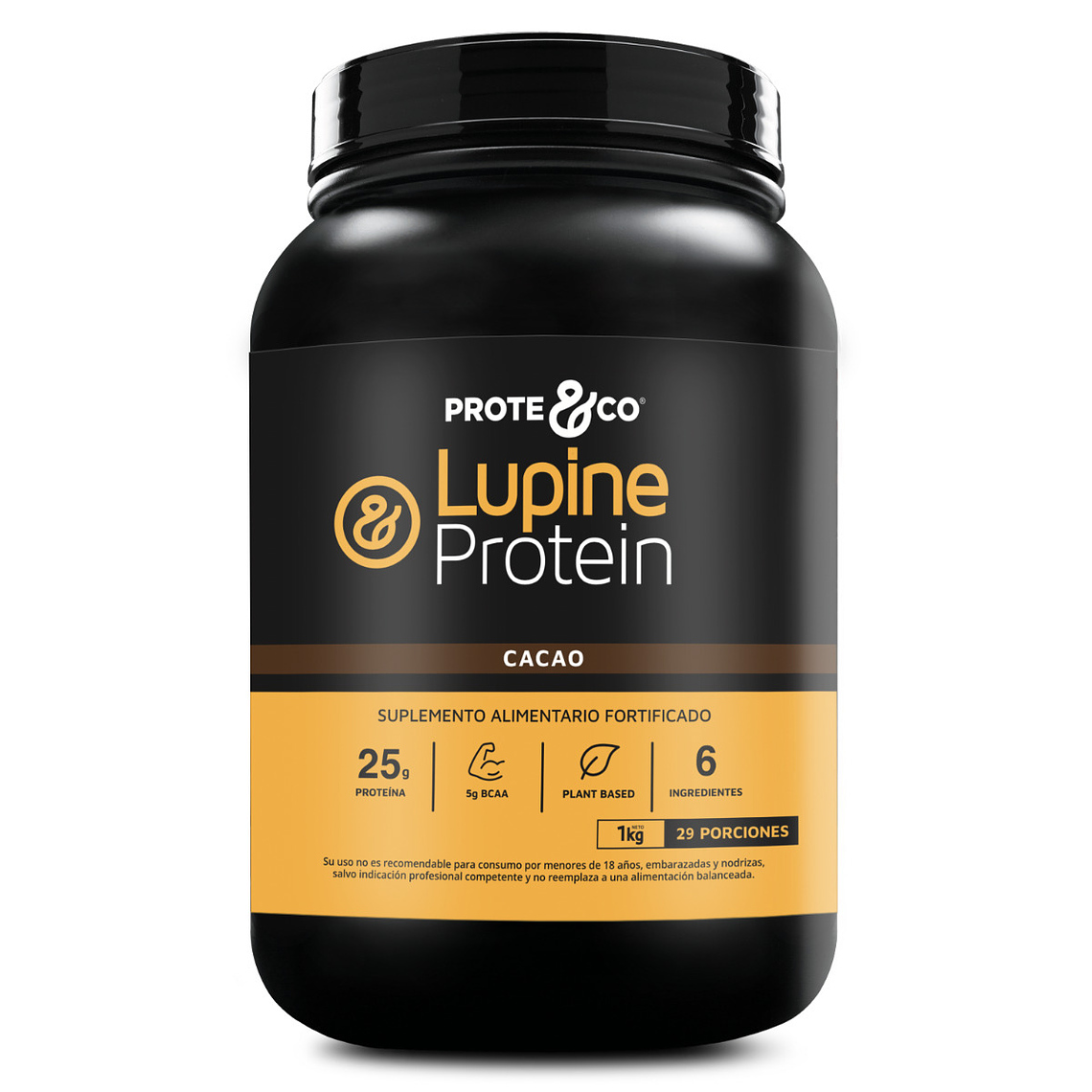 Proteína Vegana Lupine Protein 1 kg (28 Servicios) Prote&Co 2